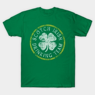 Scotch Irish Drinking Team St Patrick's Day Scottish T-Shirt